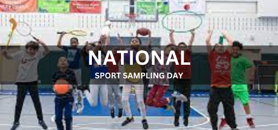 NATIONAL SPORT SAMPLING DAY [राष्ट्रीय खेल नमूनाकरण दिवस]
